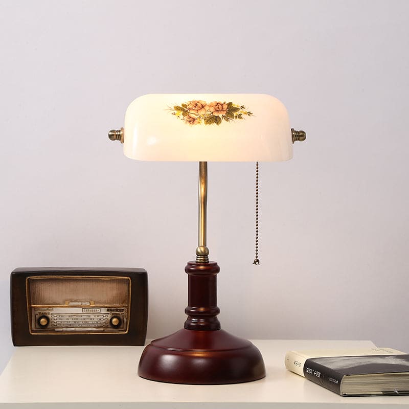 EvoLicht - Vintage Halvcylindrisk Natbordslampe