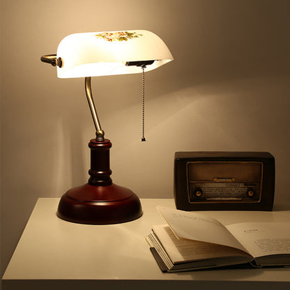 EvoLicht - Vintage Halvcylindrisk Natbordslampe