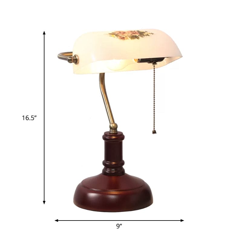 EvoLicht - Vintage Halvcylindrisk Natbordslampe