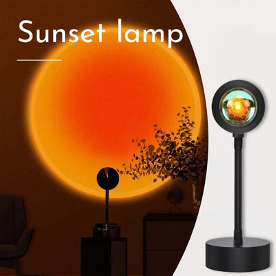 SunsetGlow Solnedgang LED Bordlampe