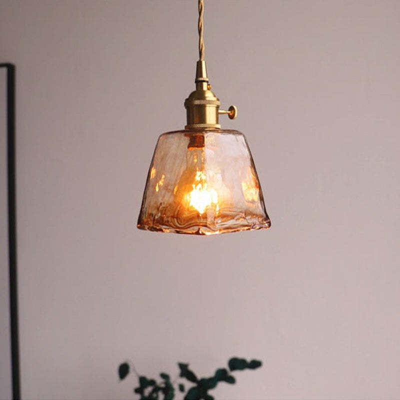 Vintagea – LED Retro Pendellampe i Guldmetal