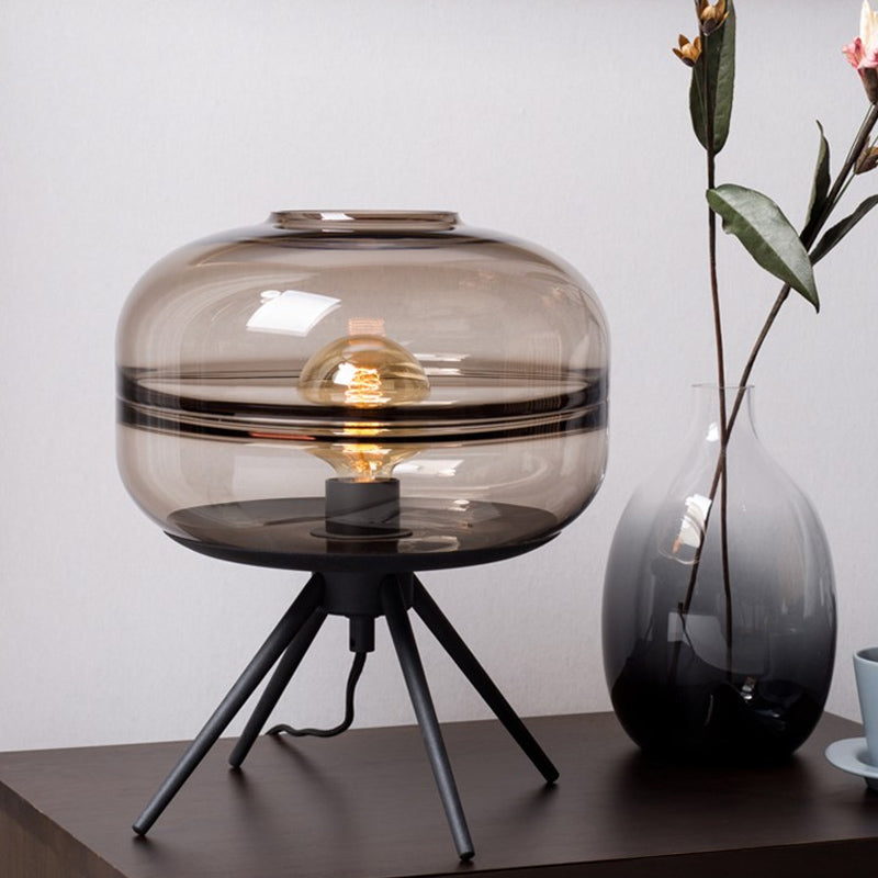 DomeLuxe Vintage Glas Dome Lampe