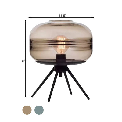 DomeLuxe Vintage Glas Dome Lampe