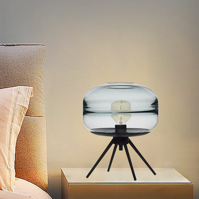 DomeLuxe Vintage Glas Dome Lampe