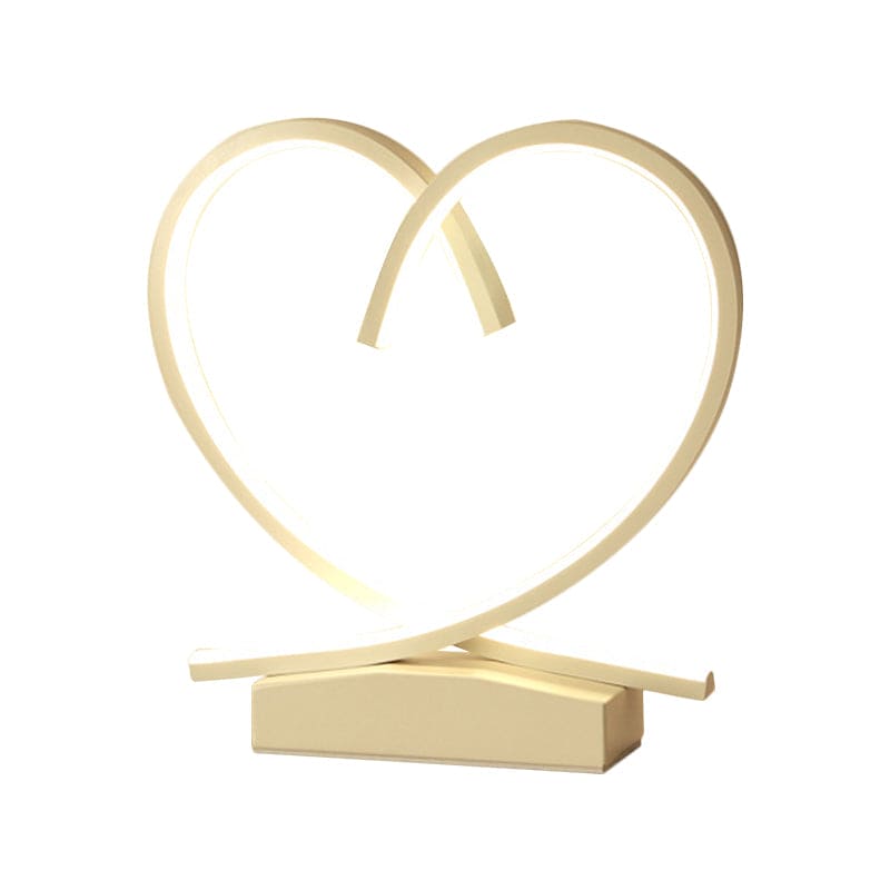 HeartGlow Hjerteformet Bordlampe