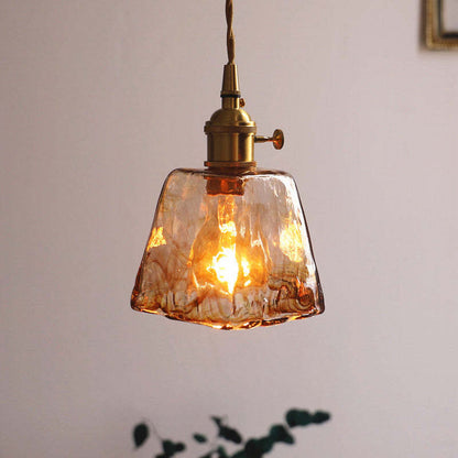 Vintagea – LED Retro Pendellampe i Guldmetal