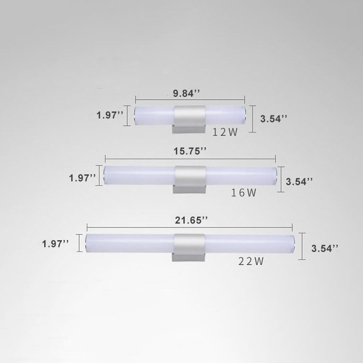 Cylindrisk LED Spejllampe – Moderne og Funktionel Belysning