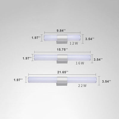 Cylindrisk LED Spejllampe – Moderne og Funktionel Belysning