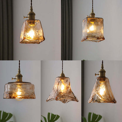 Vintagea – LED Retro Pendellampe i Guldmetal