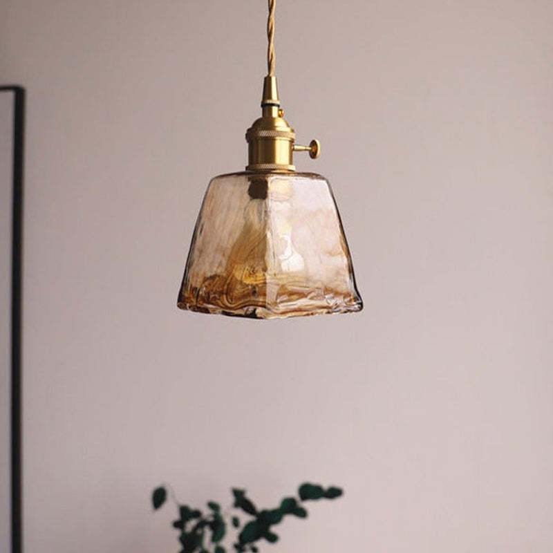 Vintagea – LED Retro Pendellampe i Guldmetal