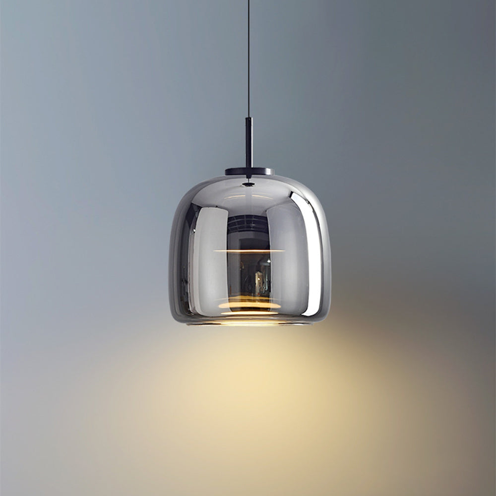 NostalgiaLight – Retro Lampe i Metal og Glas