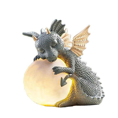 DragonSphere Kuglelampe med Baby-Drage