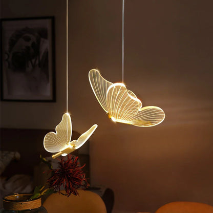 FlutterGlow - LED Sommerfugle-pendellampe