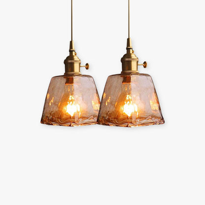 Vintagea – LED Retro Pendellampe i Guldmetal