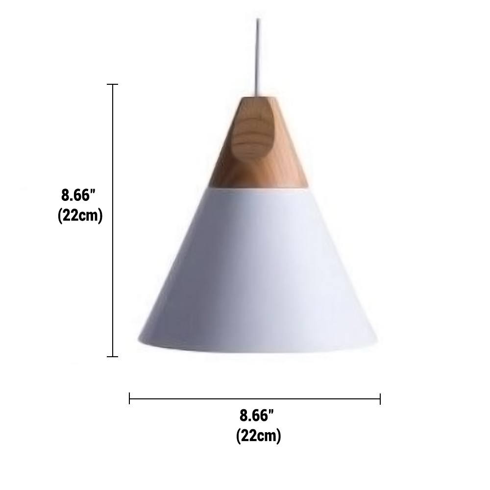 WoodGlow – Minimalistisk Træ Pendellampe