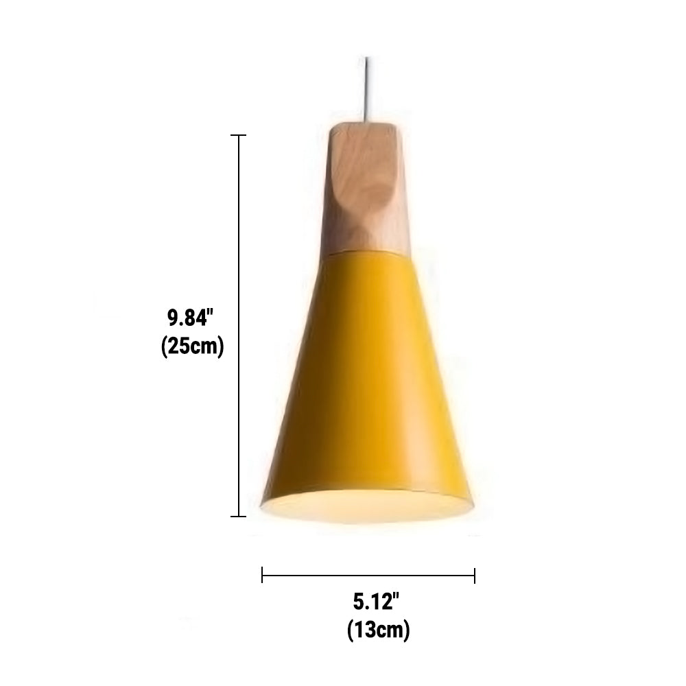 WoodGlow – Minimalistisk Træ Pendellampe