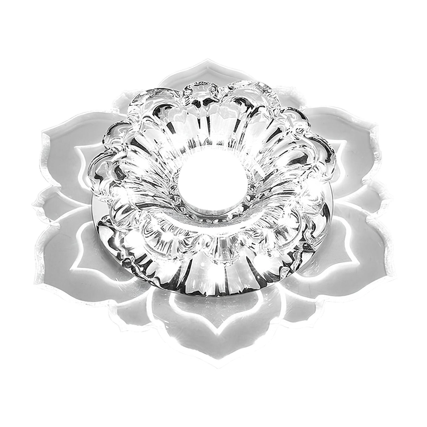 CrystalBloom – Crystal Floral Loftlampe