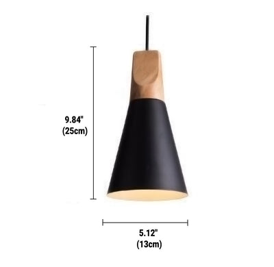 WoodGlow – Minimalistisk Træ Pendellampe