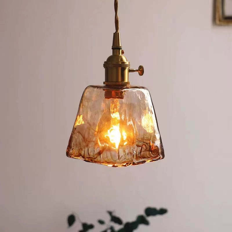 Vintagea – LED Retro Pendellampe i Guldmetal